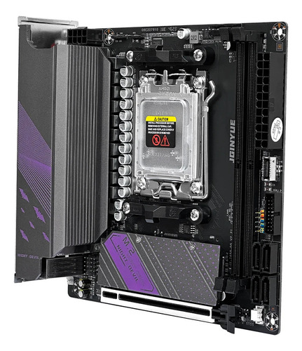 Placa Mãe Mini Itx Jginyue B650i Night Devil Am5 Ddr5
