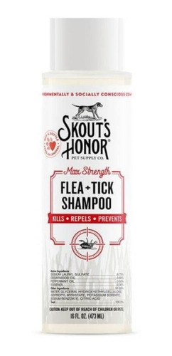 Skout´s Honor Shampoo Contra Pulgas Y Garrapatas