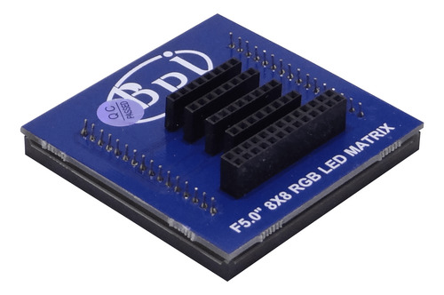 Bananapi Matriz 8x8 Rgb Led Modulo 61x61mm F5.0p Matrix