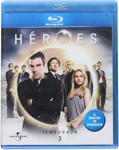 Héroes Temporada 3 | Blu Ray Serie Nuevo