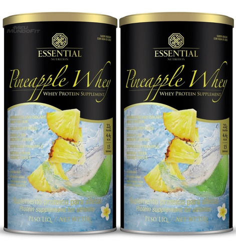 Kit 2 Pineapple Whey (1020g) - Essential Nutrition