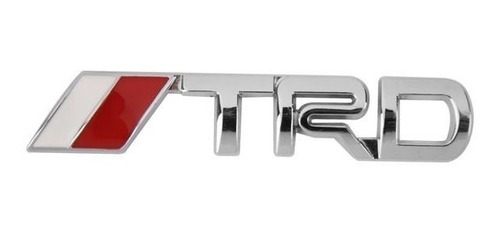 Emblema Trd Toyota Racing  Cromado Tuning Ven Mira Esto!