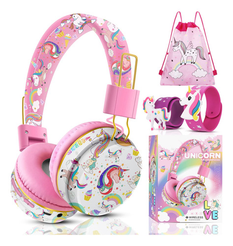 Auriculares Unicornio Qearfun Para Niños P B0b2lj54fj_180424