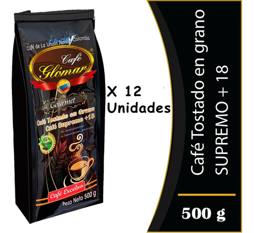 Tostado En Grano 500g X 12 Uds