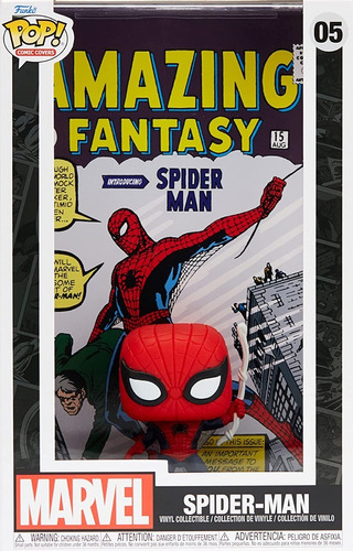 Funko Pop! Comic Cover Amazing Spiderman #05 Exclusivo