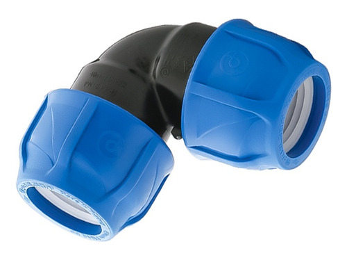 Joelho Engate Rápido De Compressão Pp Pead 20mm 90