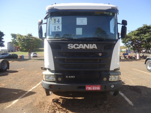 Scania G 440 6x4 2014/2015 Boogie Pesado C/ Over Drive