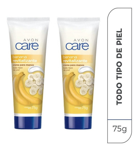 Pack X2 Crema De Manos Avon Care 75g C/u, Variedades 