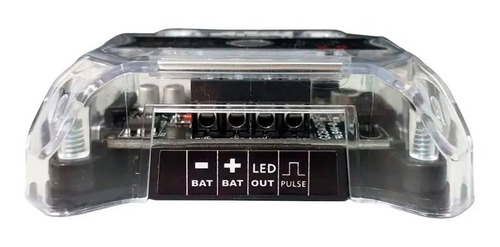 Imagem 8 de 9 de 4 Strobo Automotivo Carro Ajk 4 Faróis Rgb Com Controle Novo