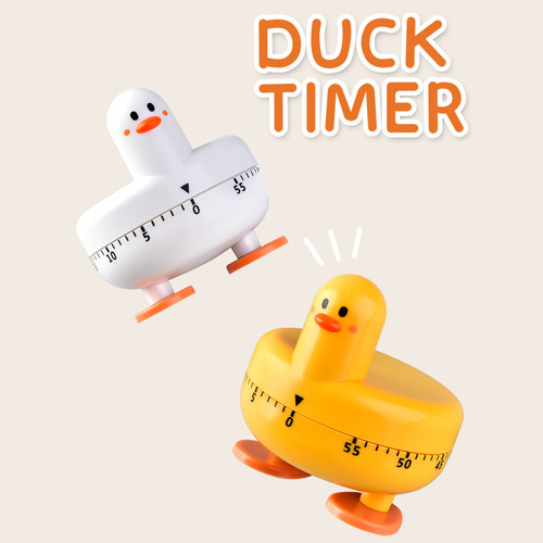 Temporizador Mecânico De Cozinha Students Mini Ly Duck Appea