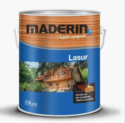 Impregnante Lasur Tipo Cetol Maderin Madera 10 Lt A