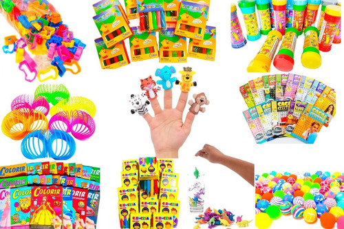 100 Brinquedos Dia Das Crianças Brinde Lembrancinha Infantil