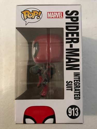 Funko Pop 913 Spiderman Integrated Suit No Way Home Figura (Usado)