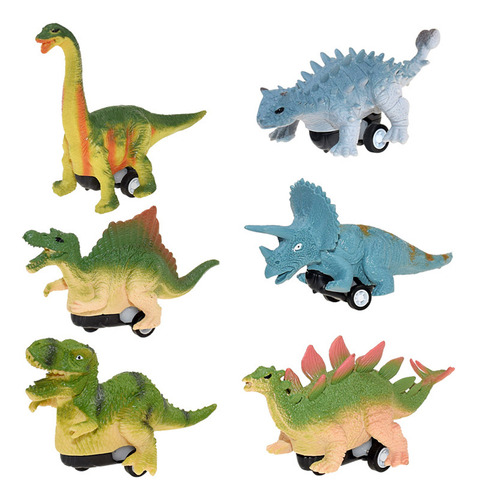 Mini Modelo Animal Diaur, Camión De Juguete, Coche Retráctil