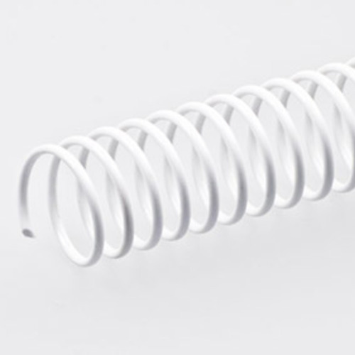 Espiral Plástico 7mm Rulo Para Encuadernación 10 Unidades