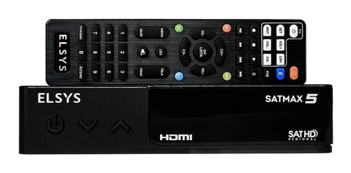 Receptor Digital Full Hd Satmax 5 - Banda C / Ku Canal Livre