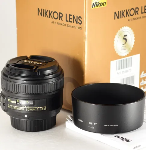 Nikon Af-s 50 Mm 1.8 G (tags 24, 28, 35, 55, 70) Full Frame