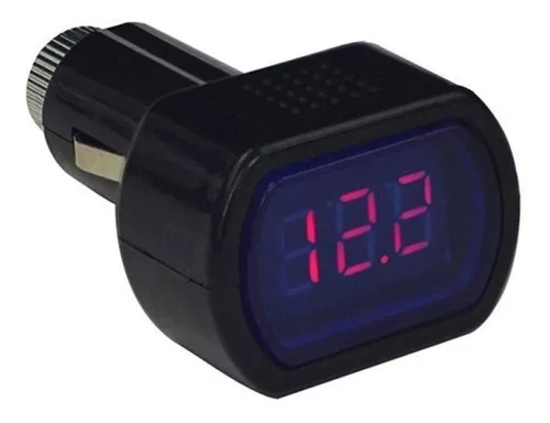  Voltímetro de coche Amperímetro digital 12-24V Voltímetro  Amperímetro Voltaje Rojo Pantalla LED para Coche Motocicleta Barco,  Encendedor de Cigarrillos Voltímetro Voltímetro : Automotriz