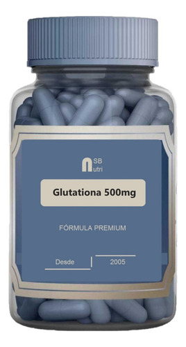 Glutationa 500mg 120 Cápsulas