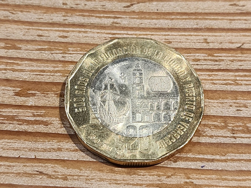 Moneda Conmemorativa Del Puerto De Veracruz 