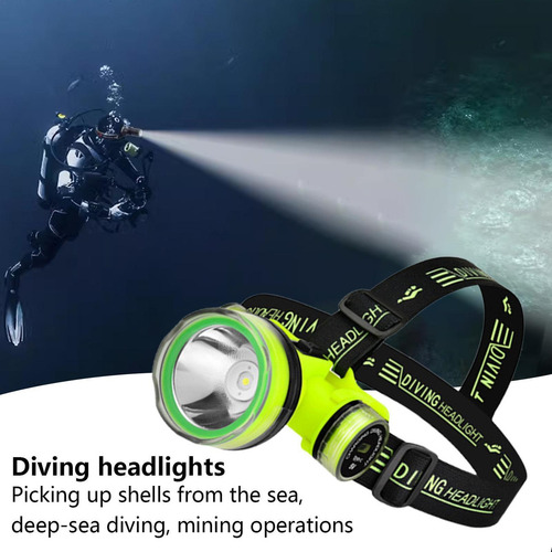 Xt Lámpara De Cabeza Con Luz De Buceo Linterna Subacuática