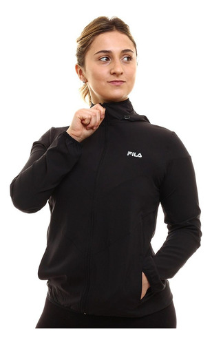 Campera Running Dama Fila Rompe Viento Liviana Entrenamiento