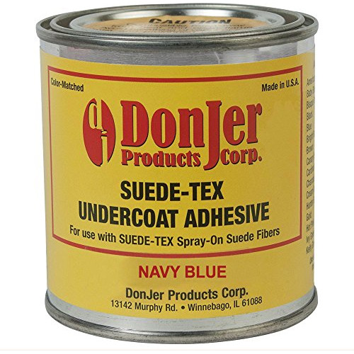 Suedetex Adhesivo Color Azul Marino, 8 Oz.