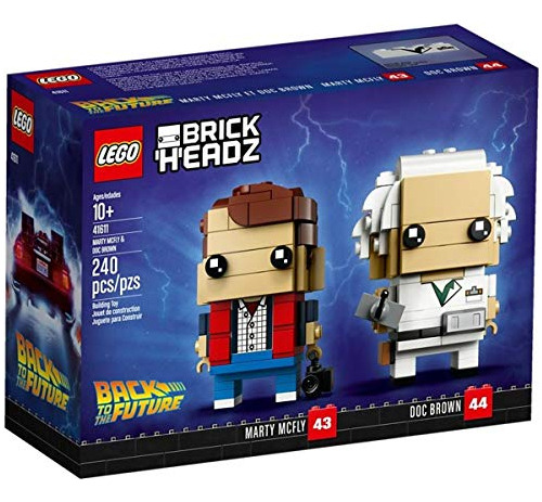 Lego 41611 Brickheadz Marty Mcfly Y Doc Brown