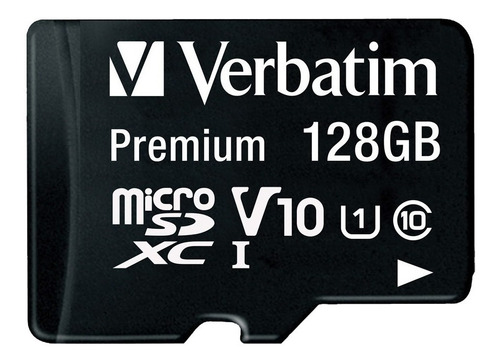 Memoria Micro Sd Xc 128 Gb Verbatim Clase 10 44085 Cta