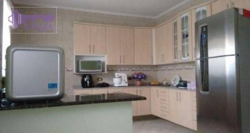 Imagem 9 de 20 de Sobrado Com 3 Dormitórios À Venda, 200 M² Por R$ 723.000,00 - Vila Pires - Santo André/sp - So0263