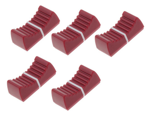 Tapa Del Fader Del Mezclador Rojo