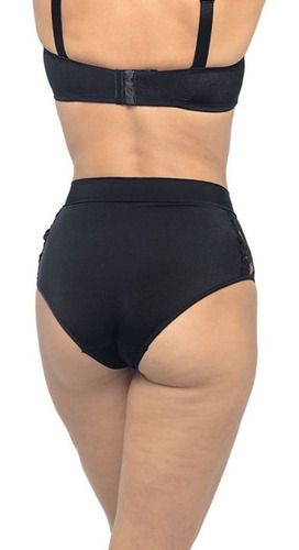 Calcinha Calça Clássica Rendada Demillus 57183