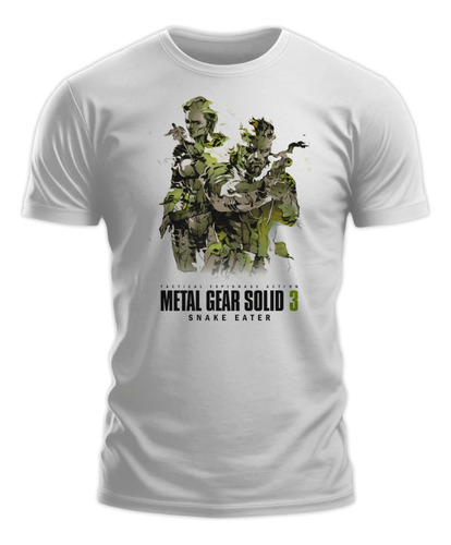 Polera Gustore De Metal Gear Solid 3 Snake Eater