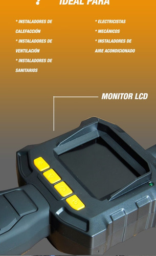 Imagen 5 de 7 de Camara De Inspeccion Boroscopica Para Tuberias Mecanica Etc