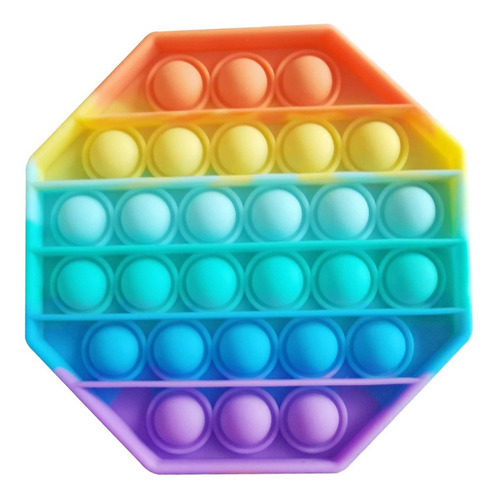 Imagem 1 de 4 de Pop It Fidget Brinquedo Anti Stress Estourar Bolha Sensorial