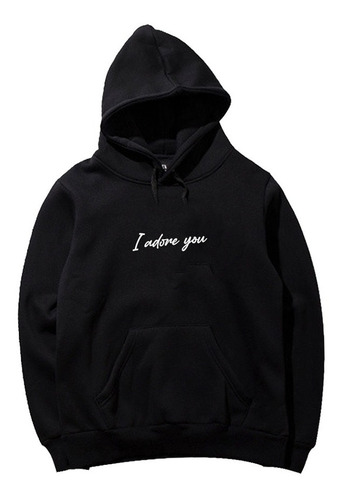 Sudadera Con Gorro I Adore You Harry Styles Unisex Moda