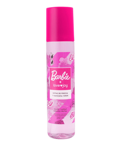 Fragancia Corporal Bioscents Barbie Love Joy 250 Ml