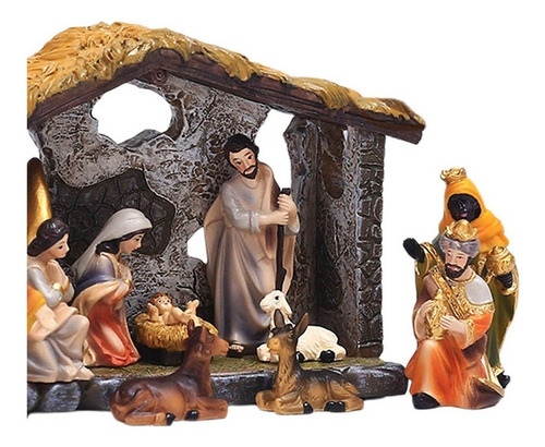 Figuras De Juego De Estatuas Del Nacimiento De Jesús
