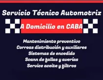 Comprar Servicio Técnico Automotriz A Domicilio En Caba.