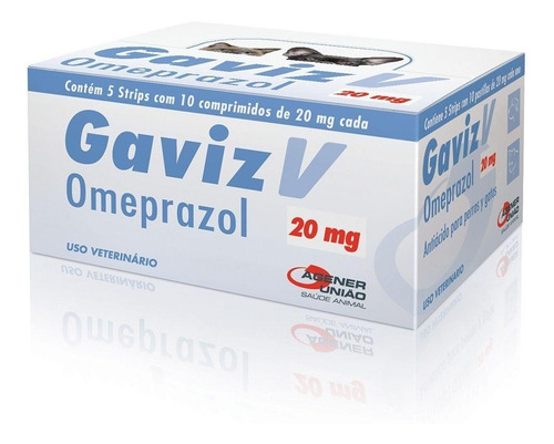 Combo Gaviz 20mg - 50 Comprimidos - Cartela Avulsa + Bula