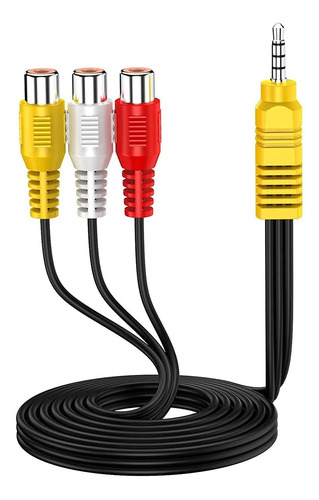 Cable Adaptador Componente Av Para Tv Tcl 3 Entradas