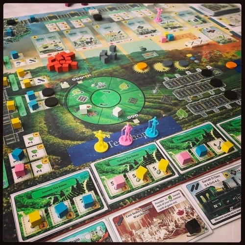 Alubari: El Aroma Del Té- Juego De Mesa En Español - Buró