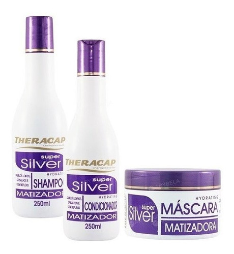 Theracap - Kit Super Silver Matizador - 3 Produtos - Pronta