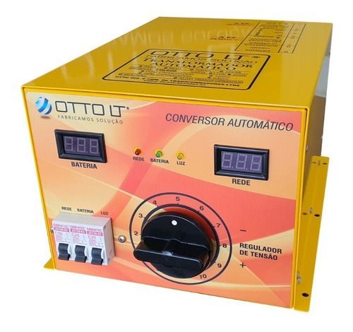 Conversor Automático Com Carregador Motor Home Otto Lt 10kva