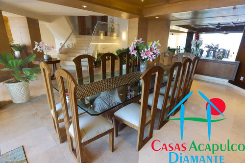 Cad Vista De La Bruma 3. Lujo Y Amplitud Frente Al Mar: Residencia Con Alberca, Palapa Y Vistas Espectaculares En Acapulco