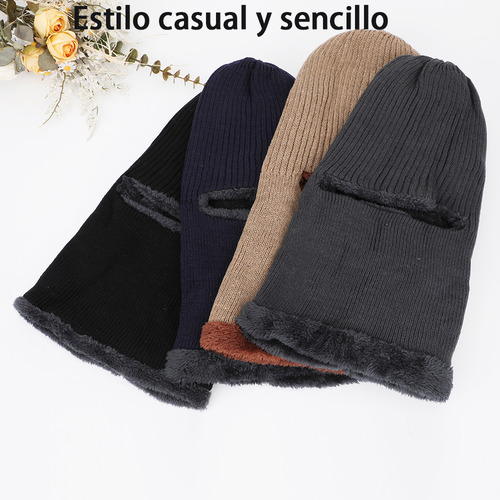 Gorro De Punto Cálido Para Hombres Y Mujeres