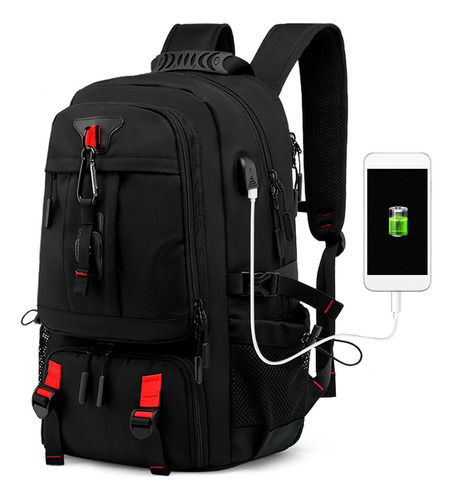 Bolsa De Viaje Usb Outdoor Con Compartimento Para Mochilas Y