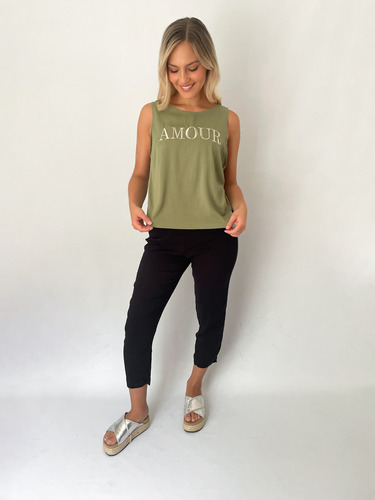 Musculosa Blusa Mujer Tendencia 