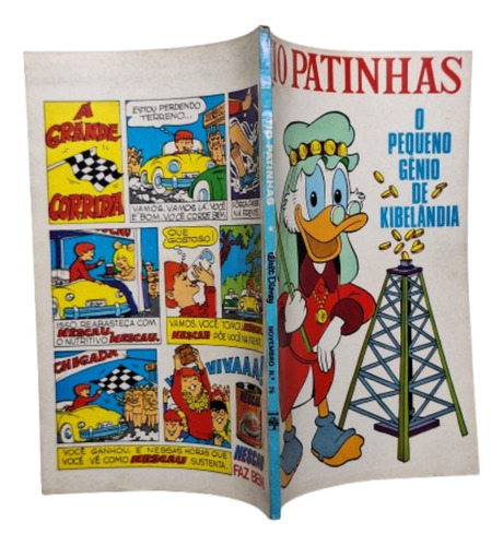 Hq Gibi Tio Patinhas N. 76 Nov 1971 Editora Abril Raro Ótimo (Usado)
