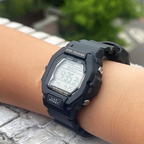 Reloj Mujer Casio Lws-2200h-1 Contador De Pasos Cronómetro